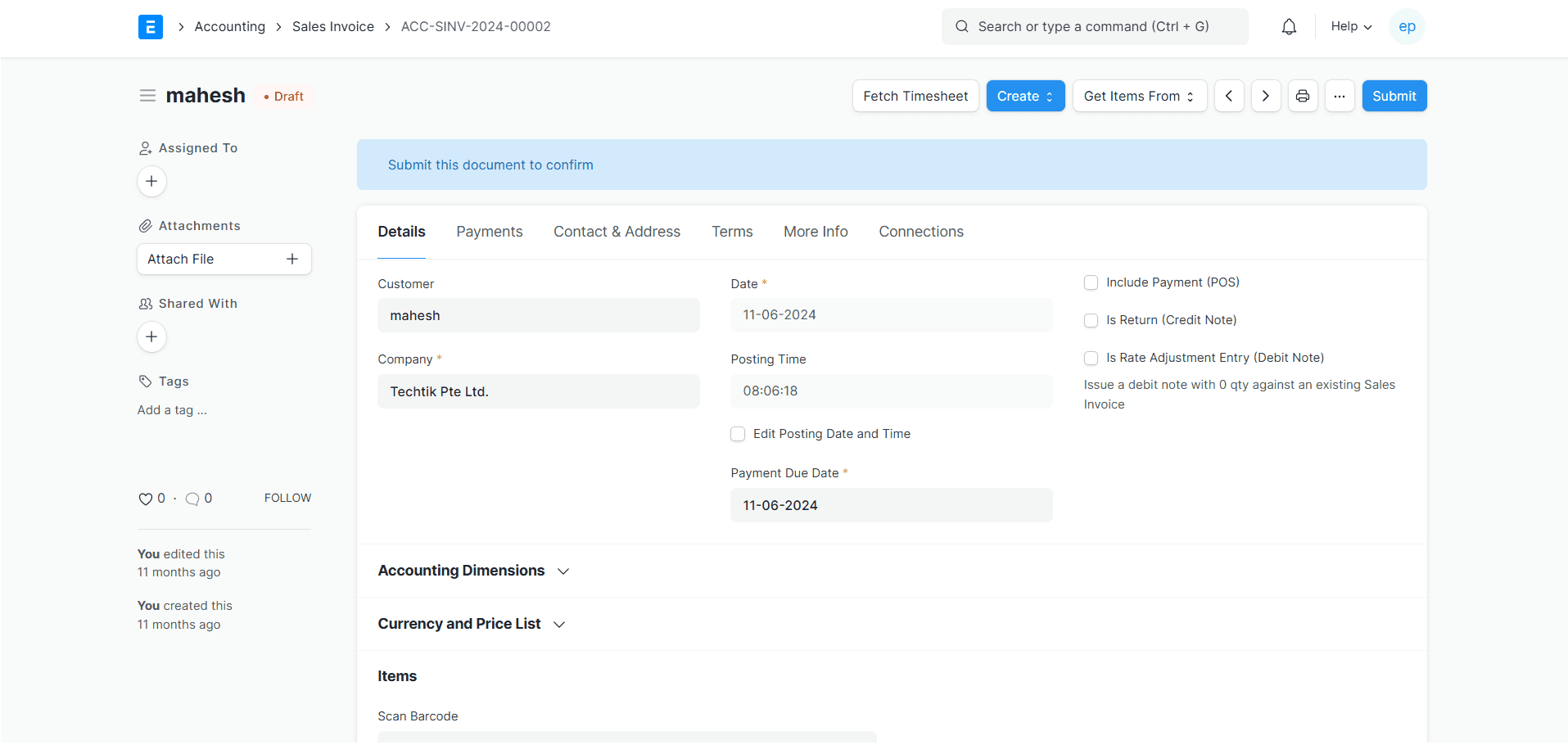 Project preview